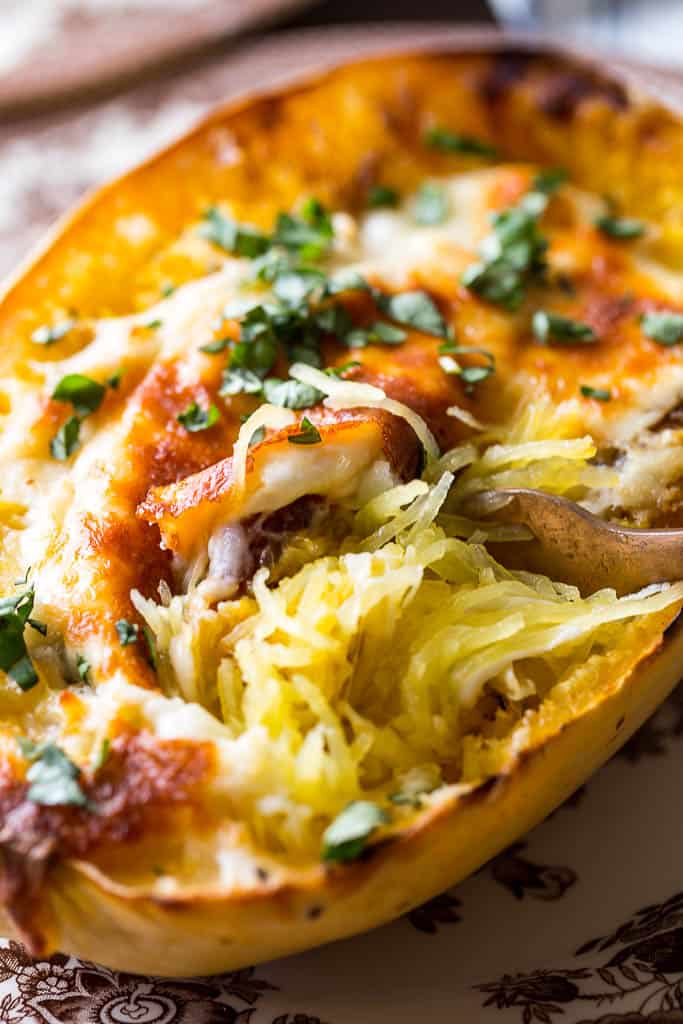 Spaghetti Squash Boats