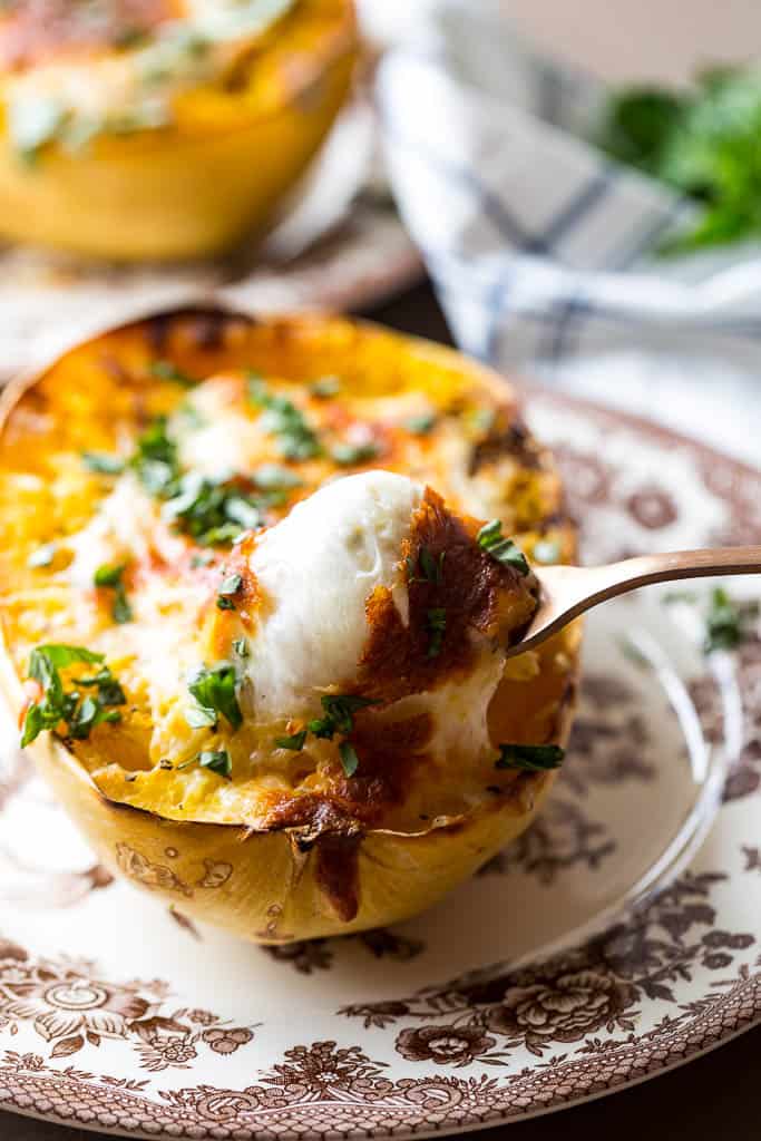 Spaghetti Squash Boats