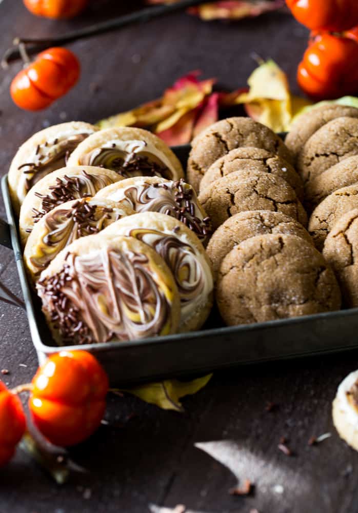 Fall Buttermilk Pumpkin Spice Sugar Cookies