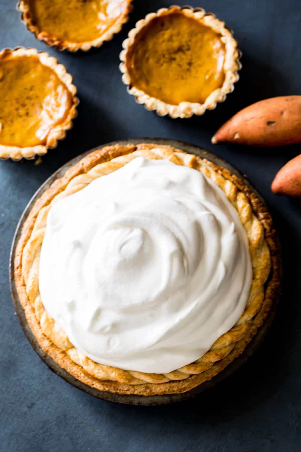 Sweet Potato Pie with Marshmallow Topping