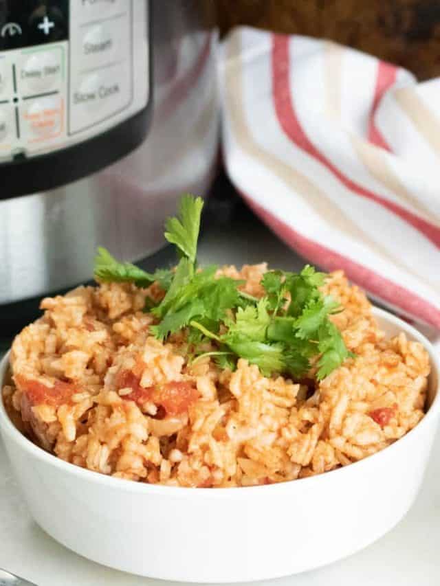 Instant Pot Spanish Rice Story