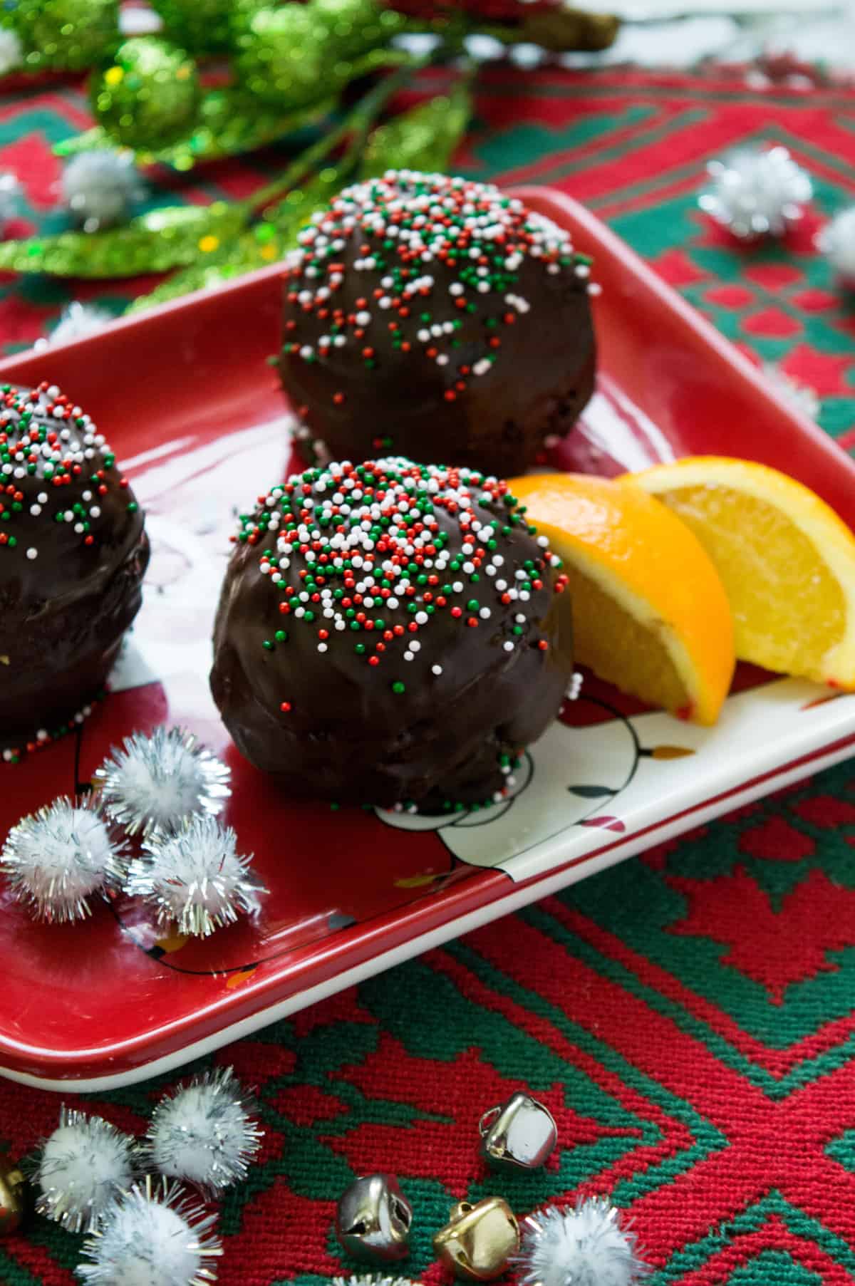 Cordial Cherry Orange Truffles