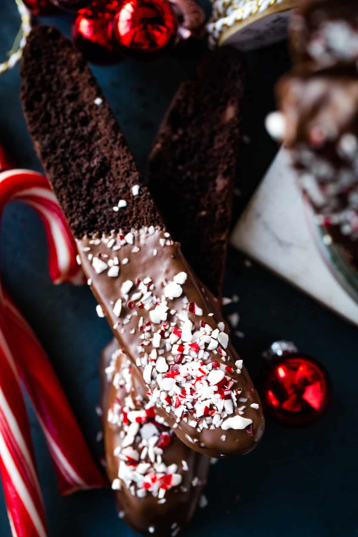 Dark Chocolate Biscotti