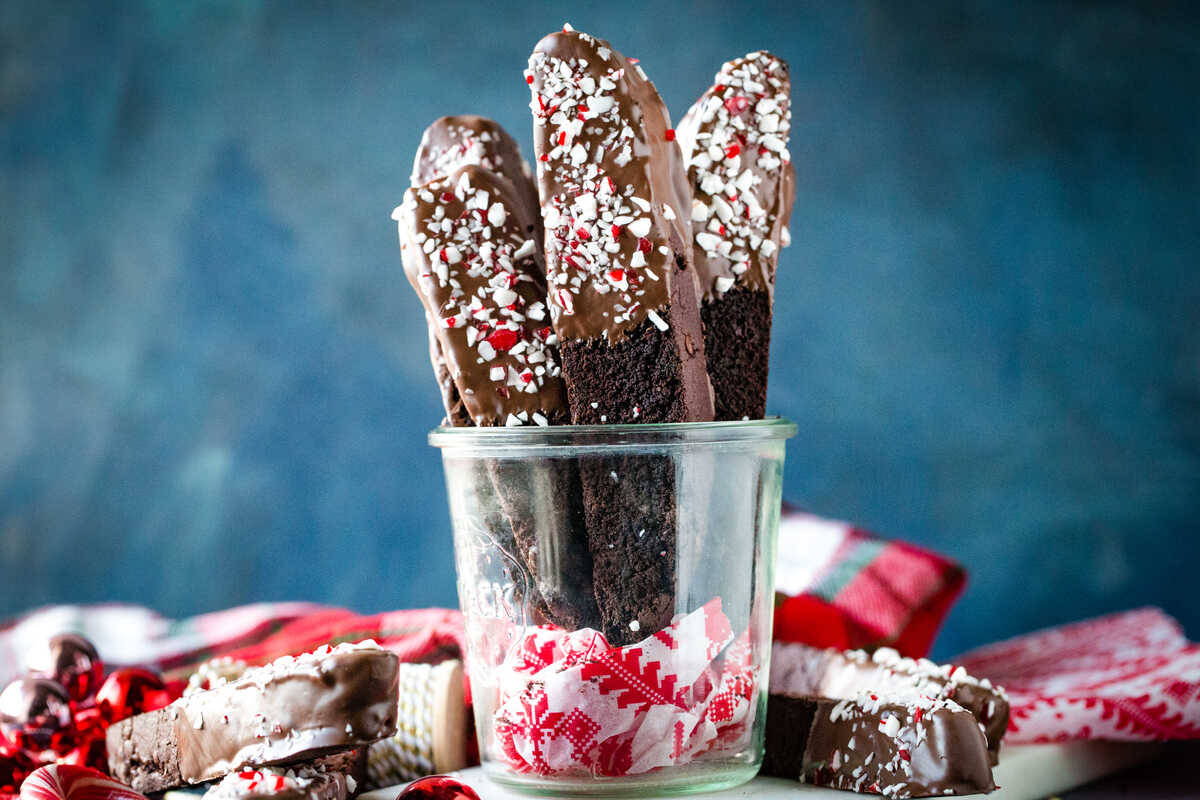 Dark Chocolate Biscotti