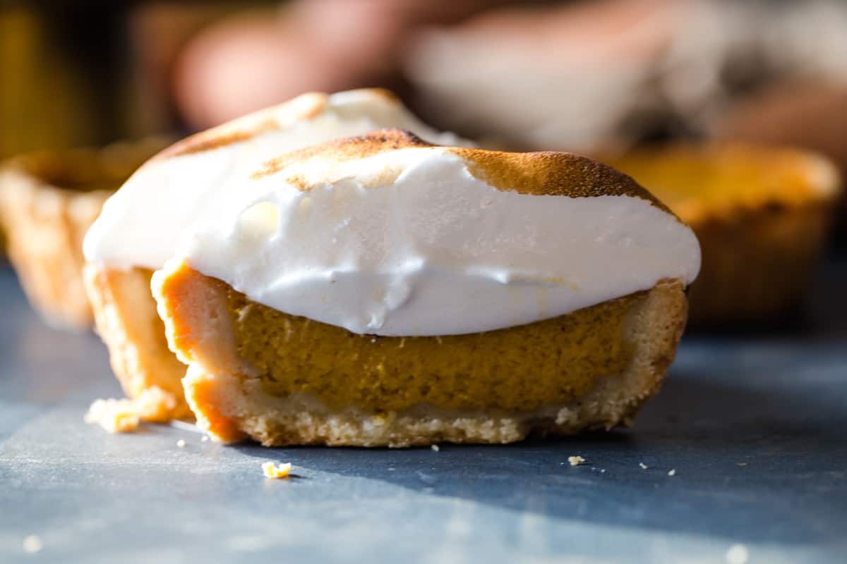 Sweet Potato Pie with Marshmallow Topping