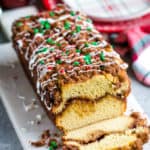 Eggnog Crumb Cake