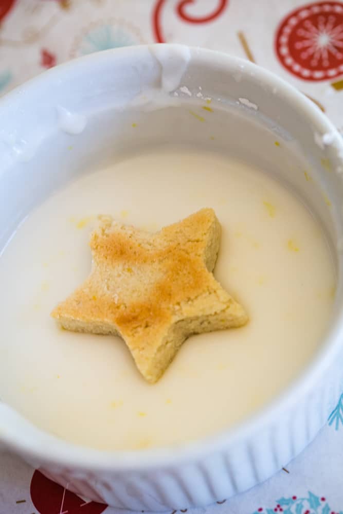 Gluten Free Lemon Almond Star Cookies