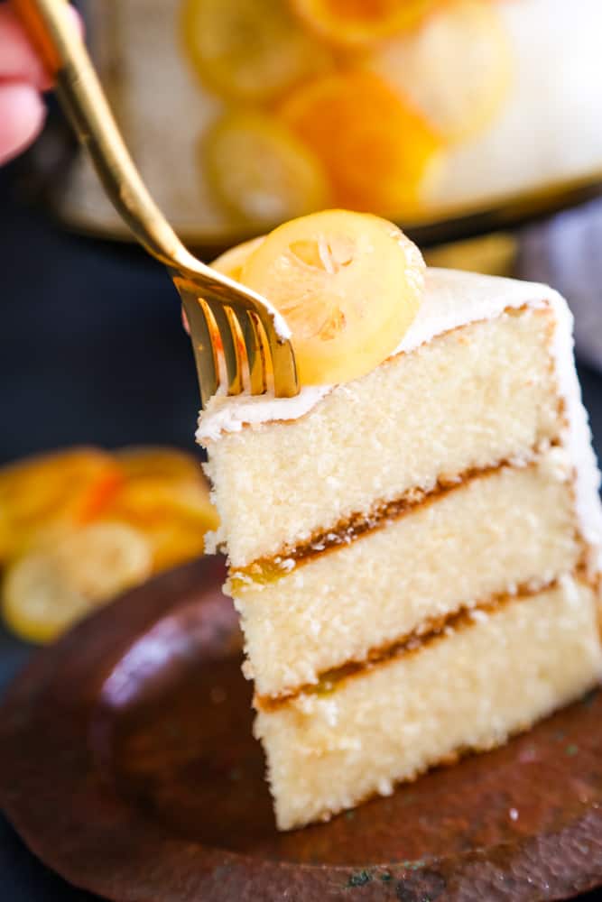 Orange Champagne Cake