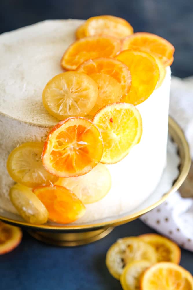 Orange Champagne Cake