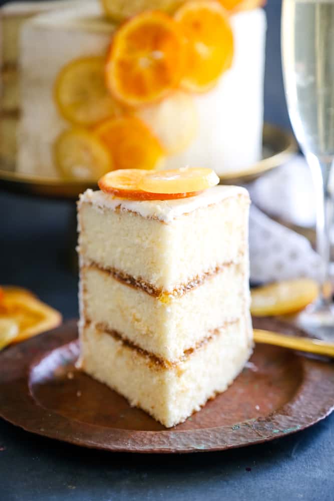 Orange Champagne Cake