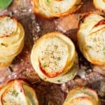 Brown Butter Sage Potato Stacks