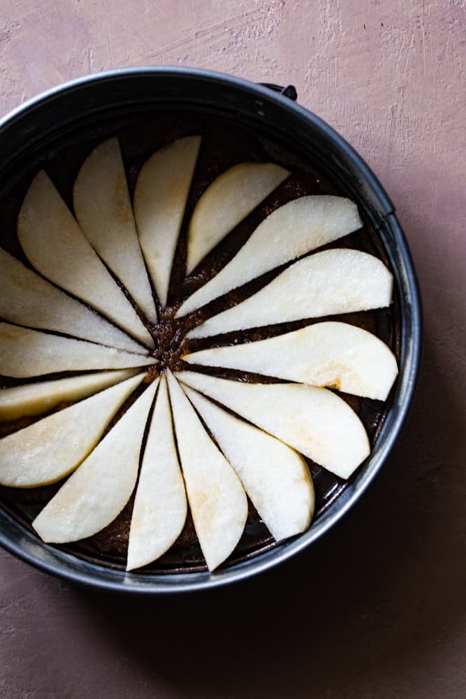 Pear Upside Down Cake