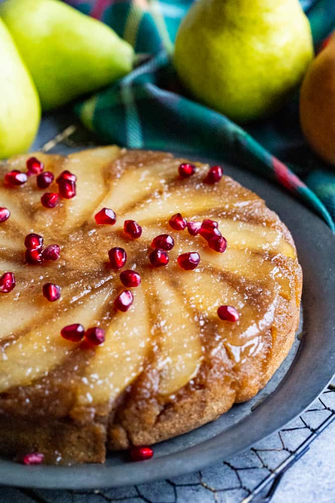 Pear Upside Down Cake