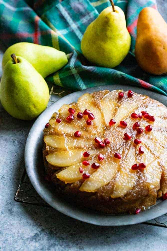 Pear Upside Down Cake