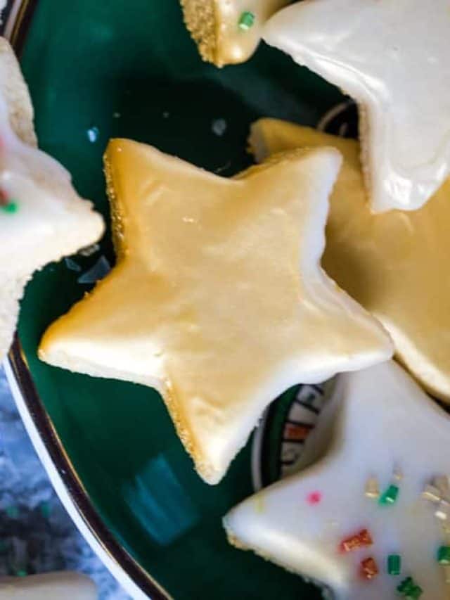 Gluten Free Lemon Star Cookies Story