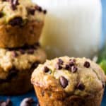 Chocolate Zucchini Muffins