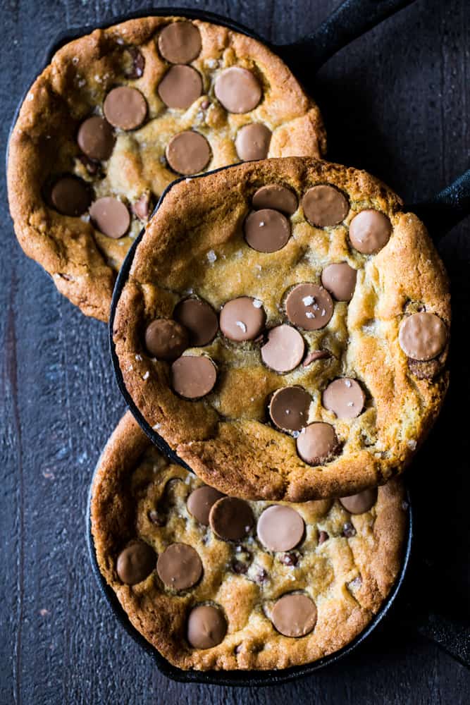 Homemade Pizookies - Decadent Pizza Cookies - That Skinny Chick Can Bake