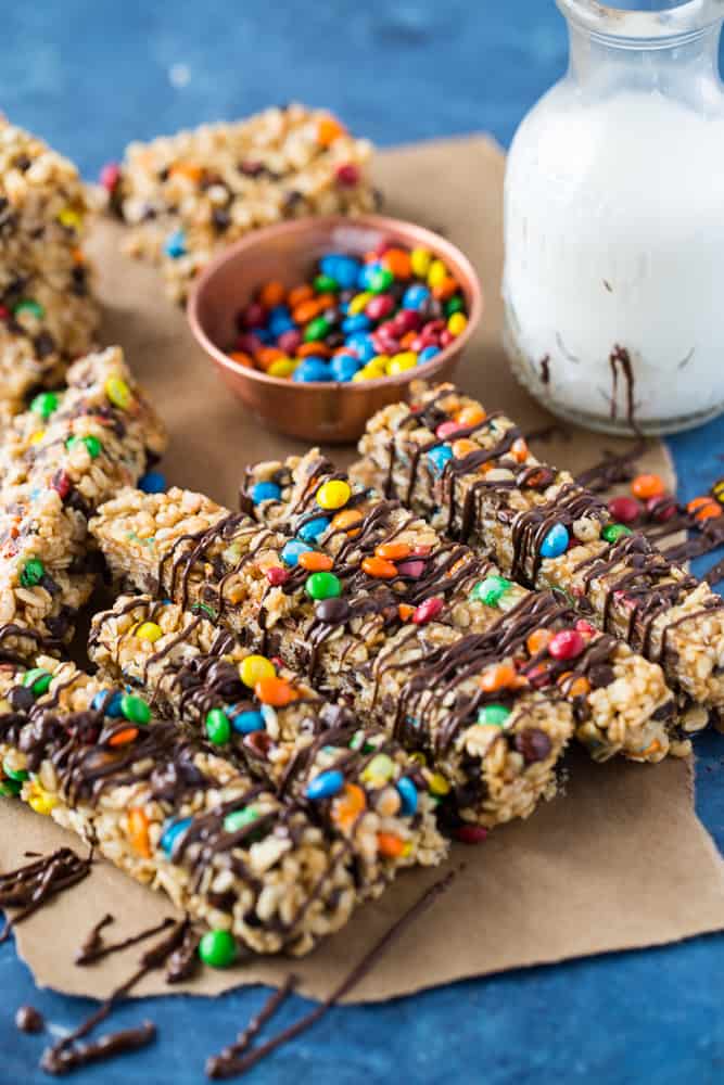 No Bake Rice Krispie Bars