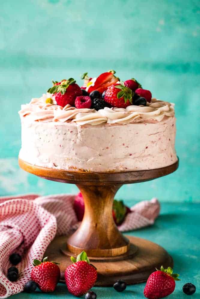 Delicious Lemon Berry Cake Recipe | by Leigh Anne Wilkes