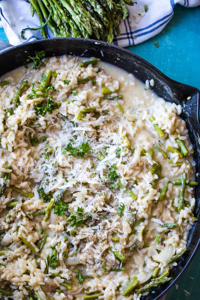 Asparagus Risotto