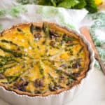 Asparagus Ham Quiche