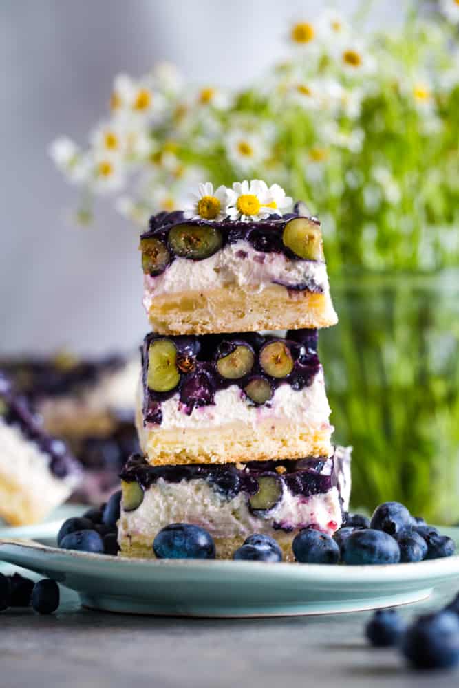 Blueberry Cheesecake Crumb Cake is Like 2 Desserts in 1!