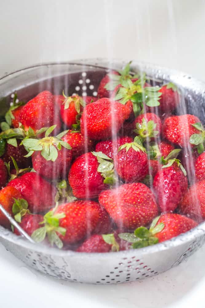 easy strawberry mint jam