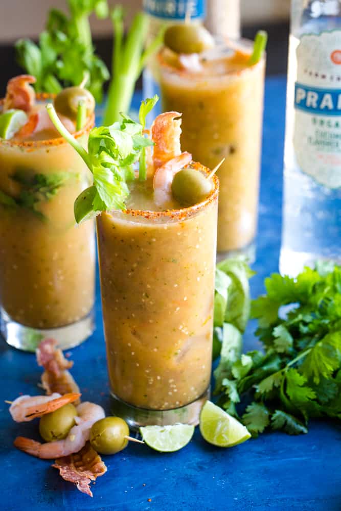 Green Bloody Mary (Tomatillo Bloody Mary Mix)