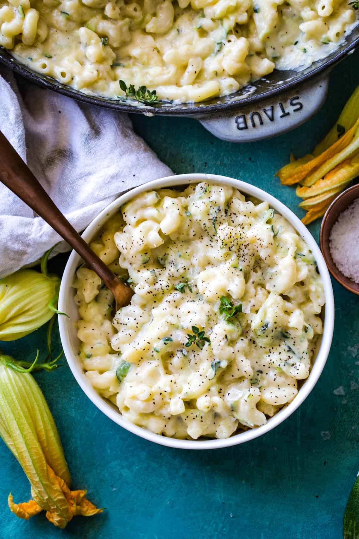 Zucchini Mac and Cheese The Seaside Baker