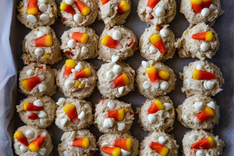 Candy Corn Cookies - The Seaside Baker