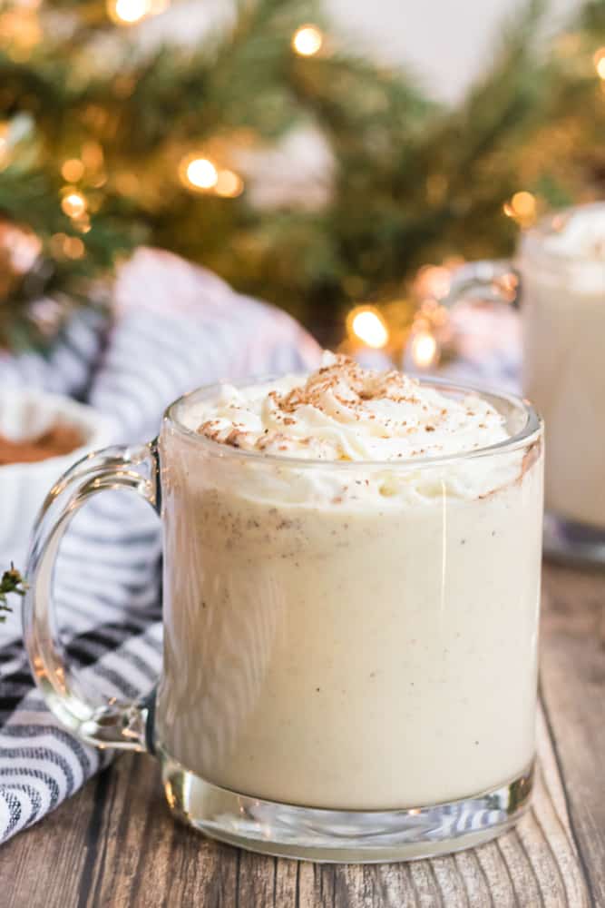 cup of classic eggnog recipe