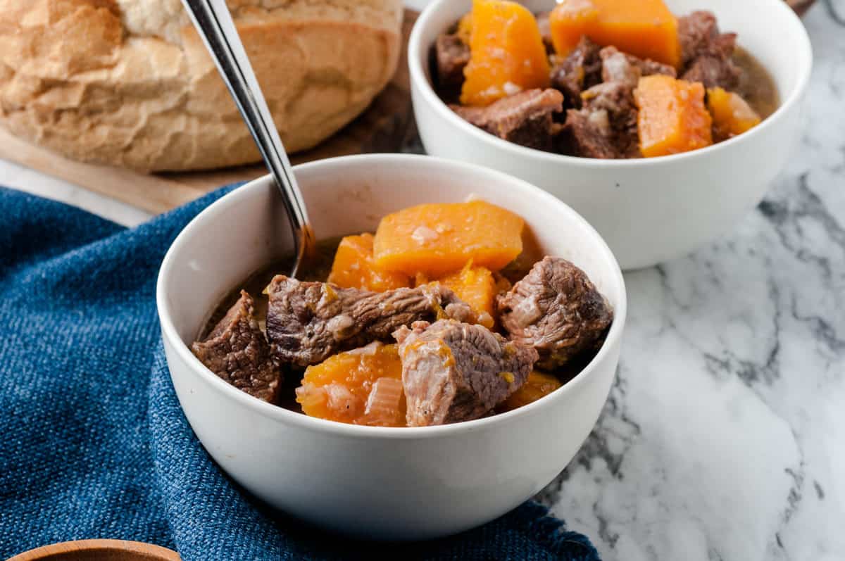 Butternut Squash Beef Stew The Seaside Baker