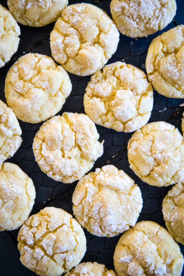 Lemon Bar Cookies - The Seaside Baker