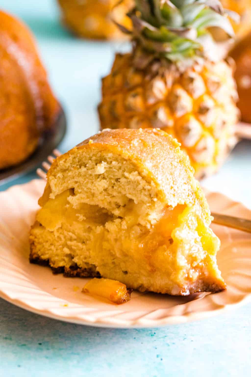 Do You Cool A Bundt Cake Upside Down Upside Down Pineapple Bundt Cake - The Seaside Baker