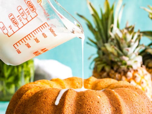 Pineapple Upside-Down Pound Cake