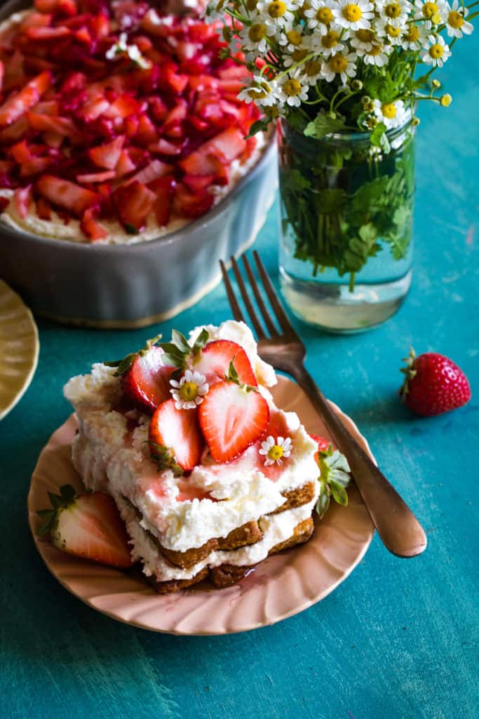 strawberry french toast tiramisu