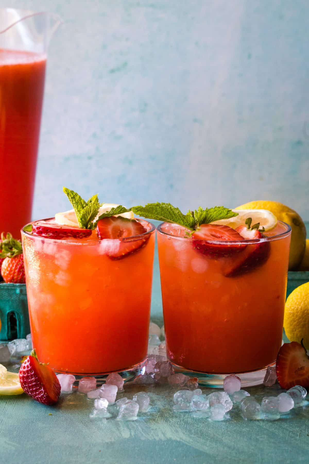 Strawberry Lemonade - The Seaside Baker