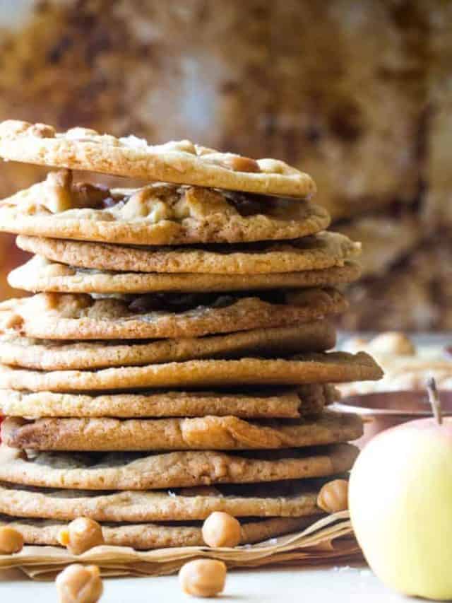 Caramel Apple Cookies Story