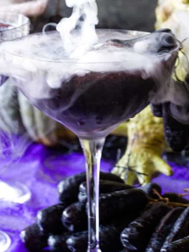 Halloween Vodka Cocktail Story