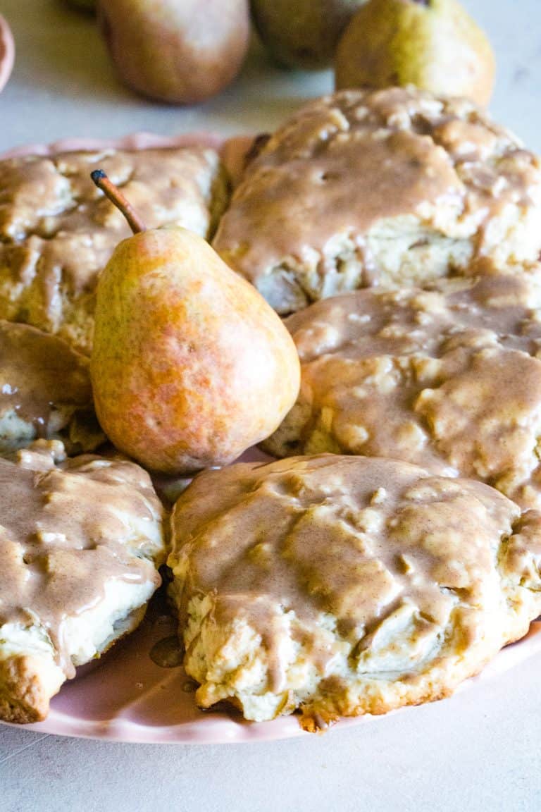 Pear Scones The Seaside Baker