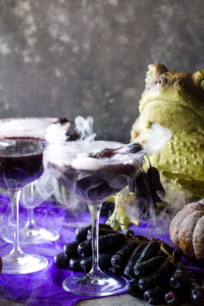 dry ice halloween cocktails