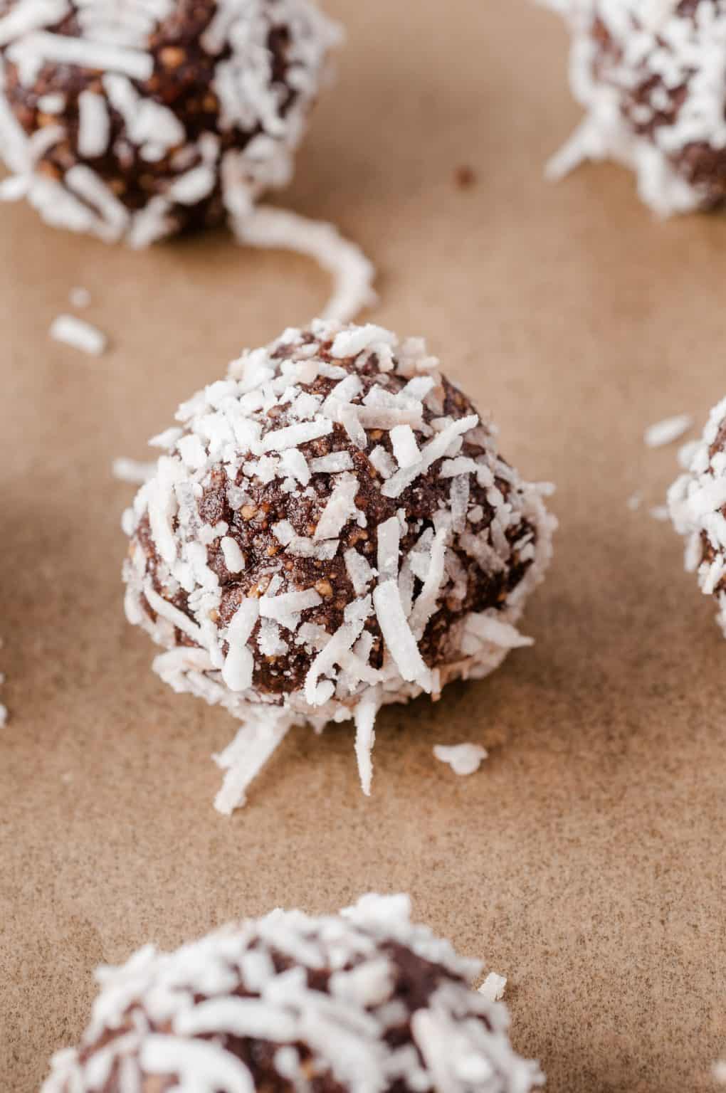 Chocolate Rum Balls The Seaside Baker