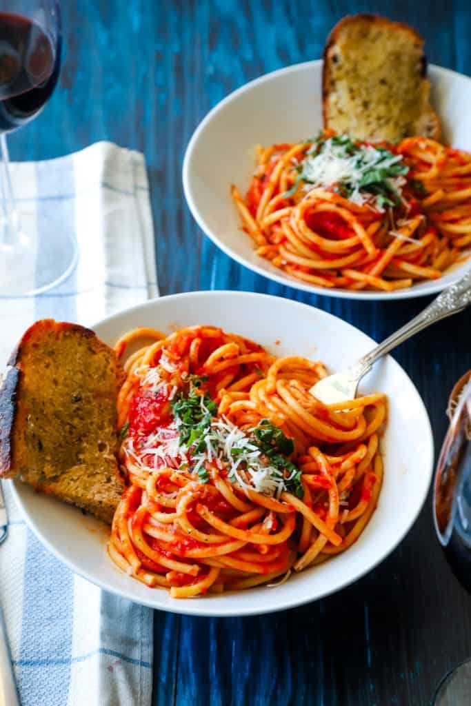 The Best Pasta Sauce Recipe - The Seaside Baker