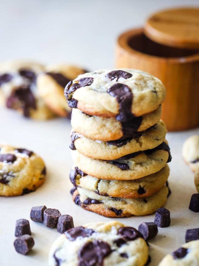 BEST ALMOND FLOUR CHOCOLATE CHIP COOKIES STORY