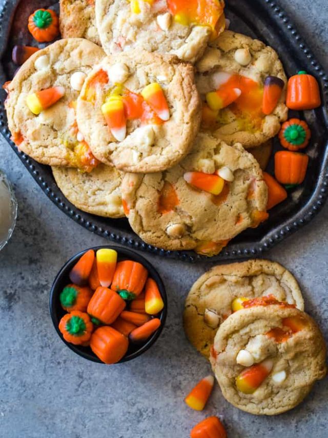 CANDY CORN COOKIES STORY