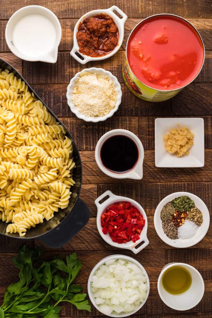 Spicy Fusilli Pasta - The Seaside Baker