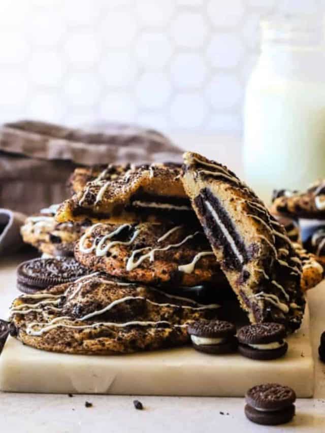 COOKIES AND CREAM COOKIE RECIPE STORY