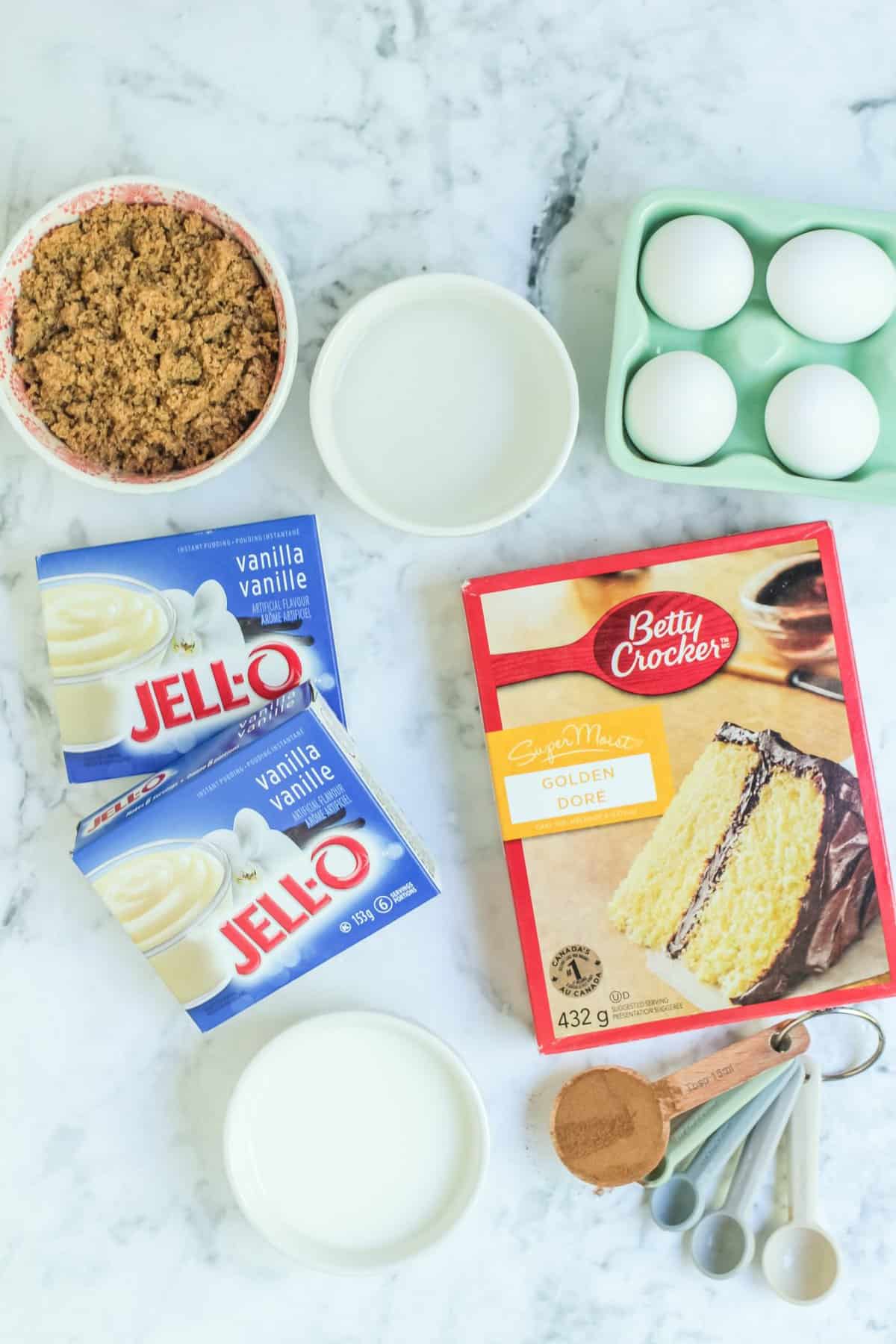 Coffee Cake Recipe with Yellow Cake Mix - The Seaside Baker