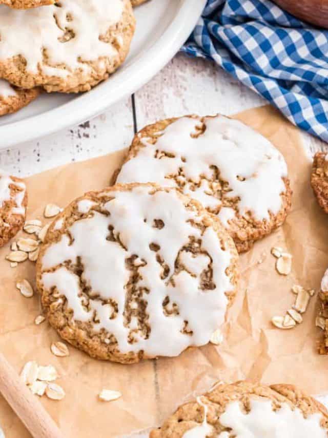 Old Fashioned Iced Oatmeal Cookie Recipe Story