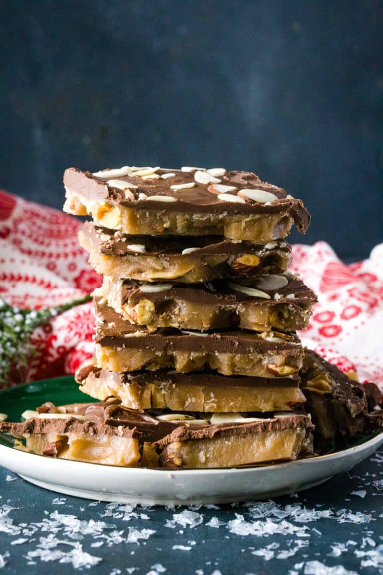 Old Fashioned English Butter Toffee (Plugra Butter Recipe!) The Seaside Baker